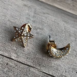 Star Moon Earring’s, Boho, Tarot, Astrology, Wedding Guest